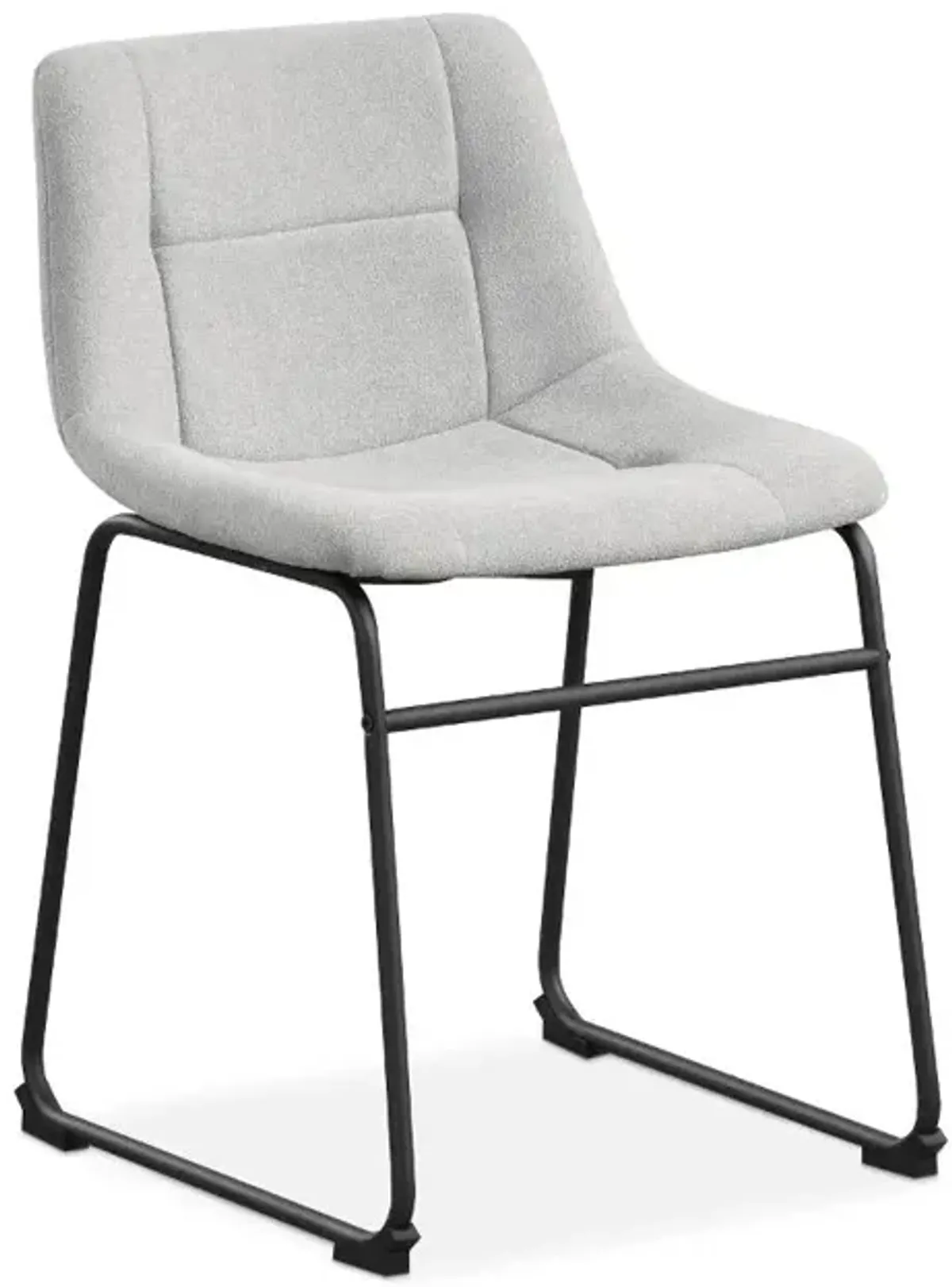 Eamon Gray Dining Chairs, Set of 2