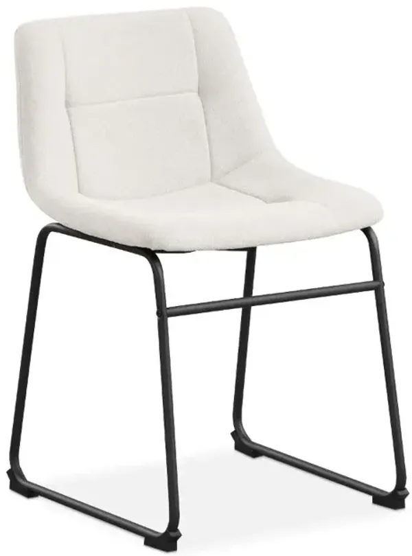 Eamon White Dining Chairs, Set of 2