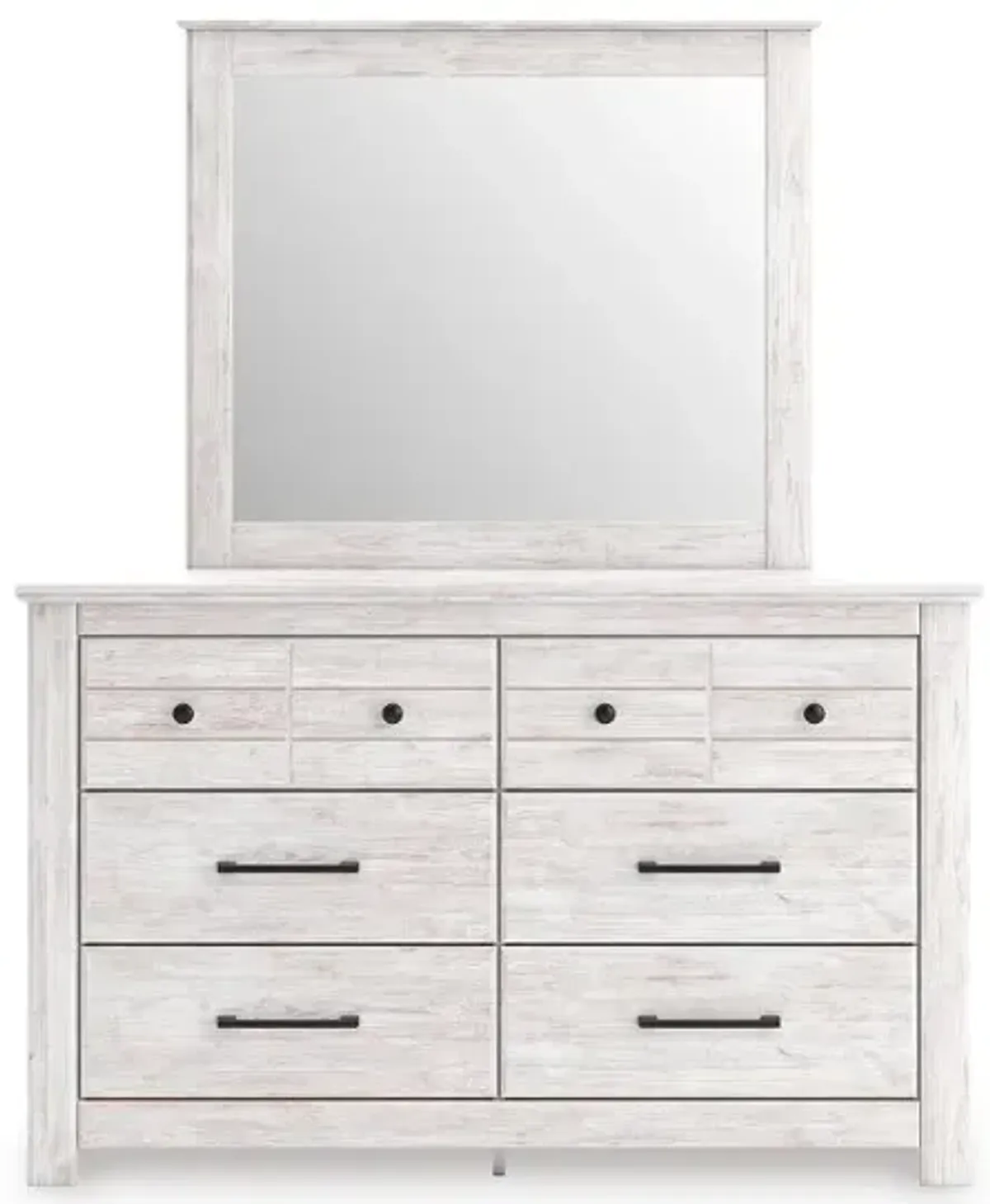 Whisper Whitewash Dresser