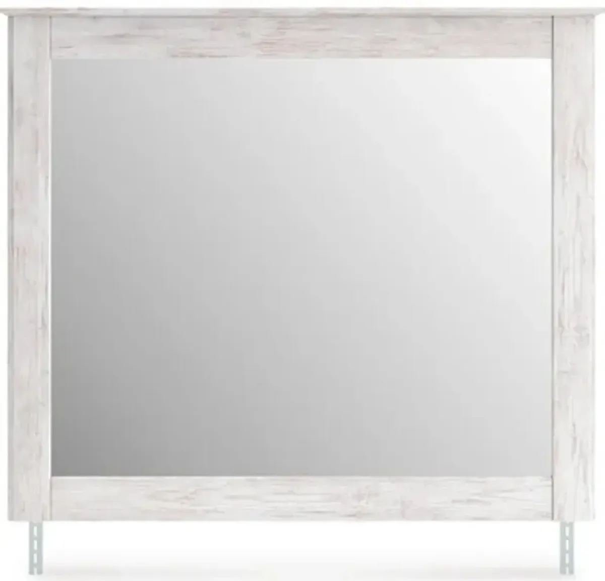 Whisper Whitewash Dresser Mirror