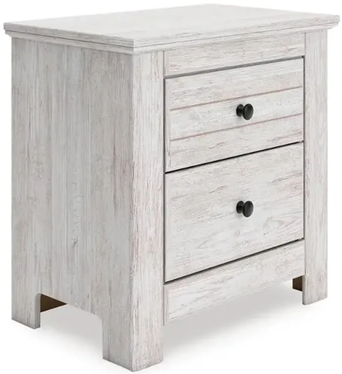 Whisper Whitewash Nightstand