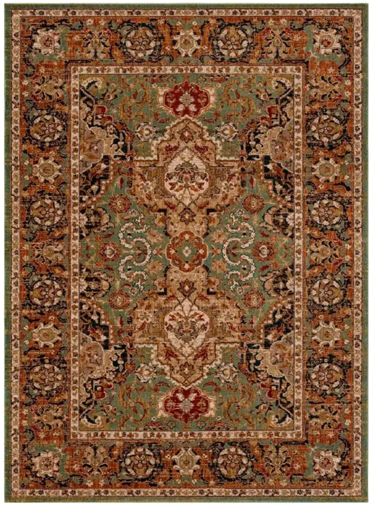 Dahar 5 x 8 Aquamarine Area Rug