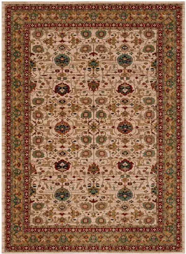 Keralam 5 x 8 Cream Area Rug