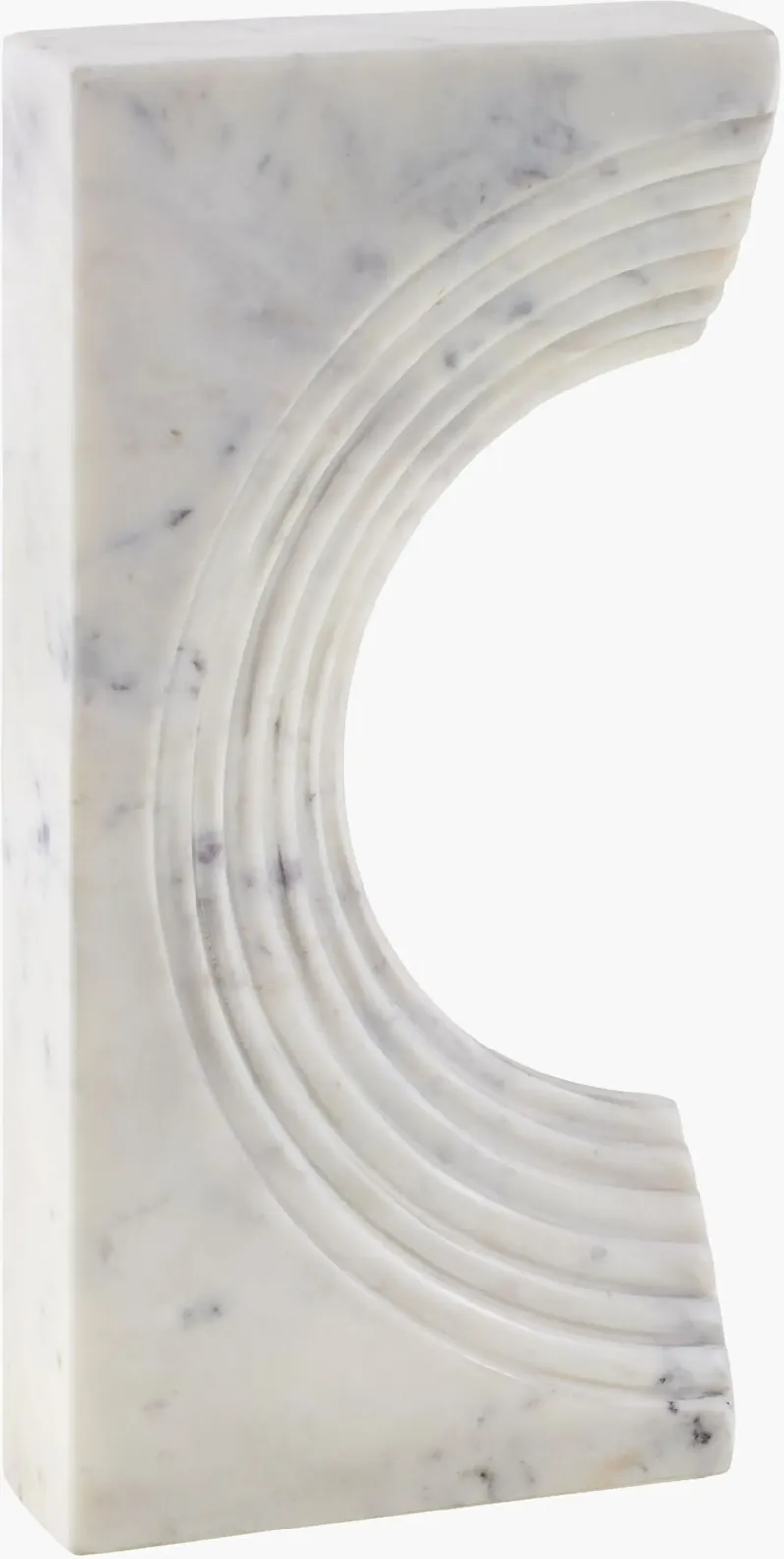 Trajan White Decorative Sculpture