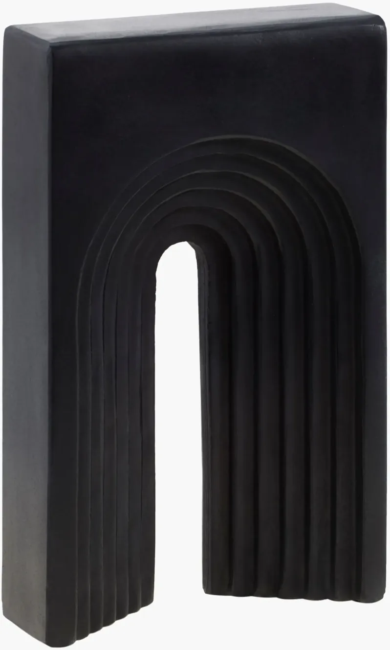 Trajan Black Decorative Sculpture