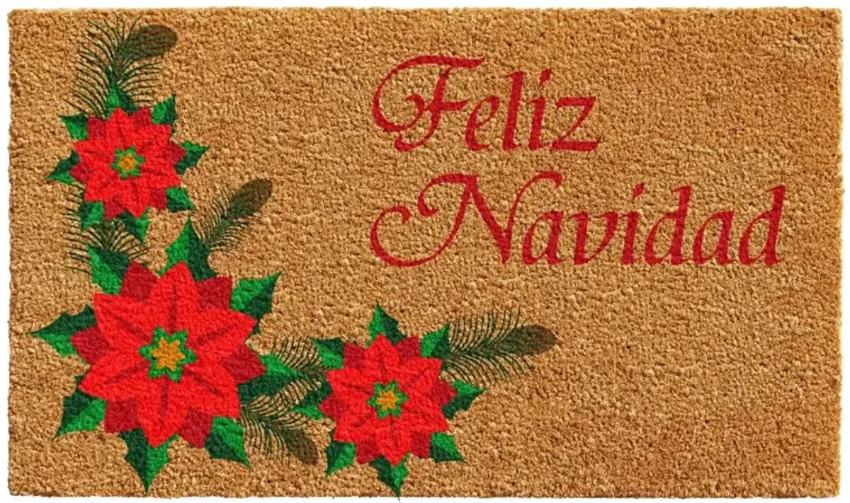 Feliz Navidad Doormat