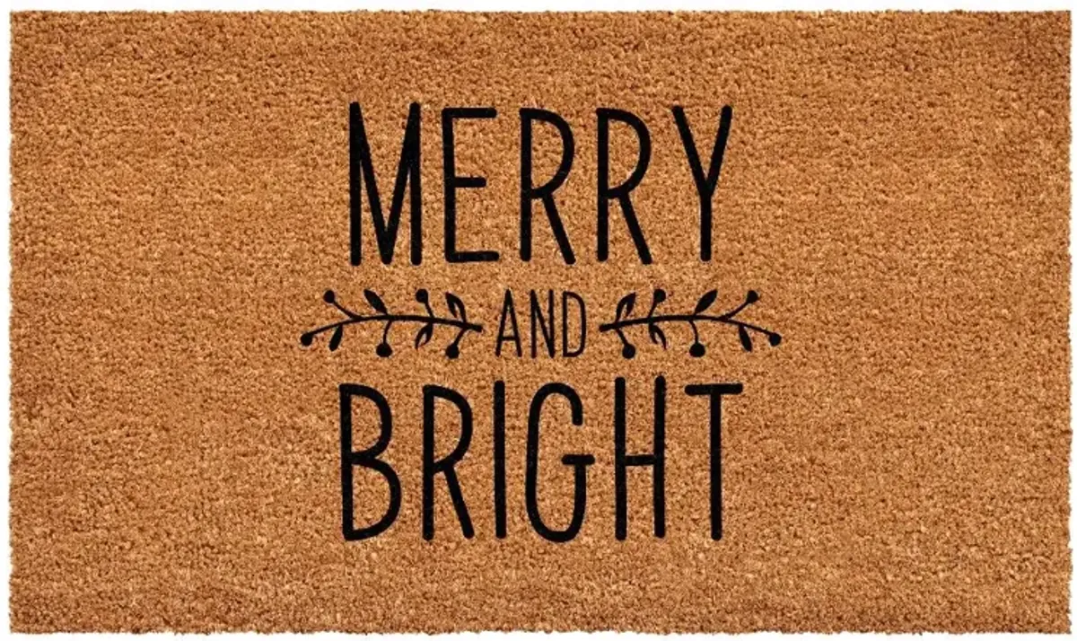 Holly and Bright Doormat