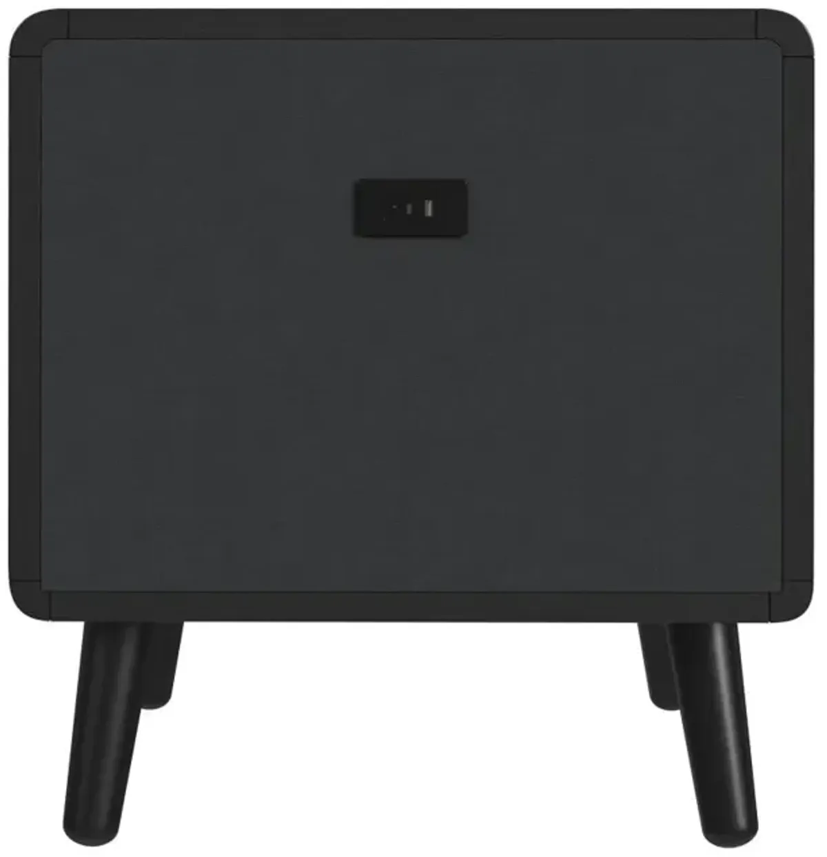 Halo Black Smart End Table