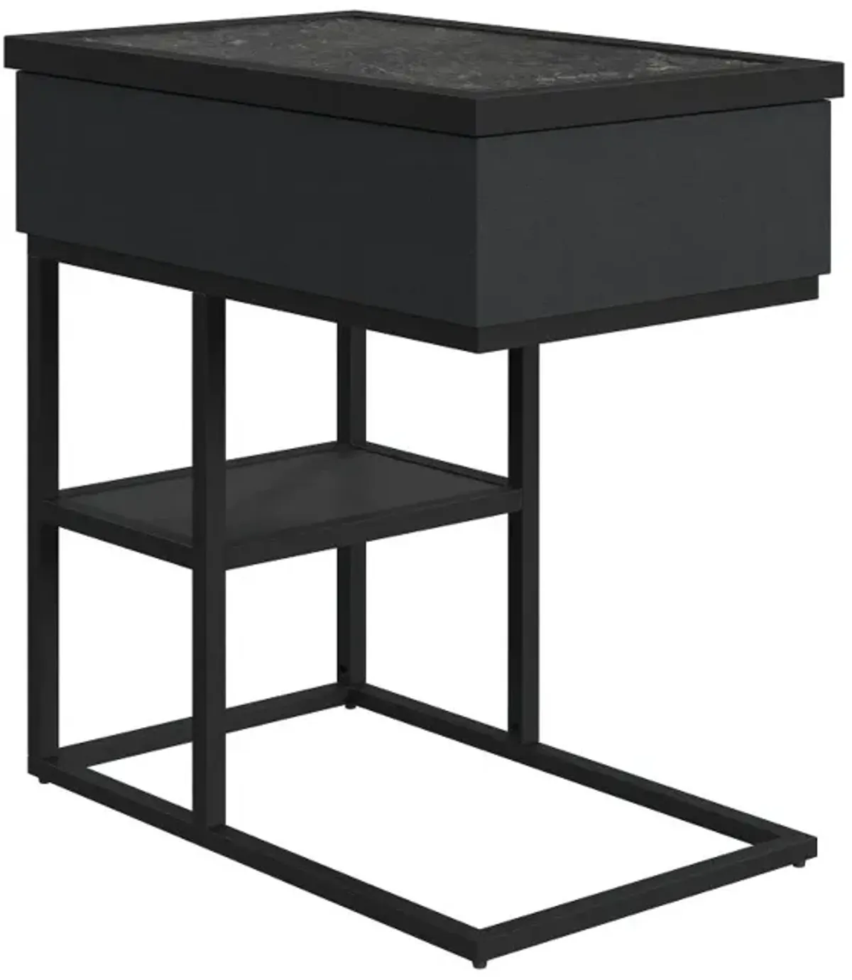 Halo Black Smart Side Table