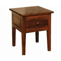Vienna Antique Classic Brown End Table