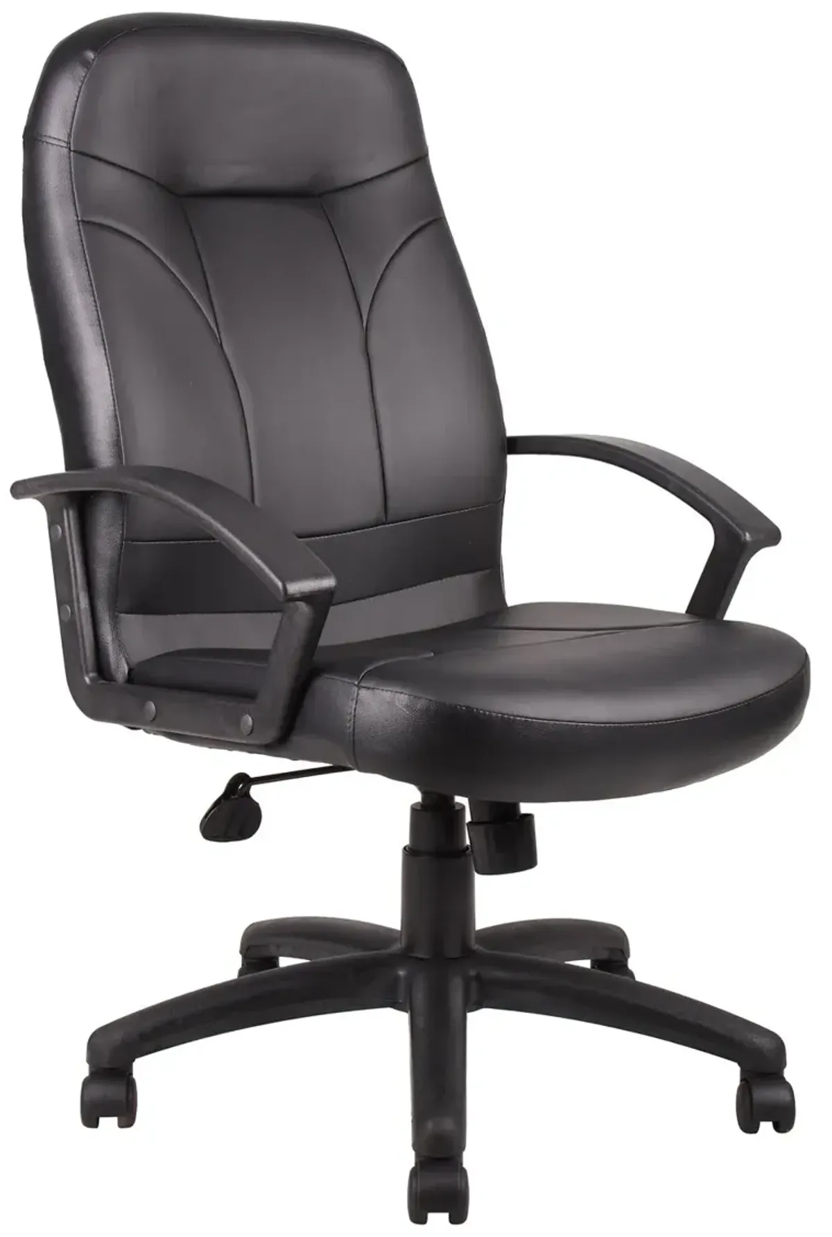 Black LeatherPlus Office Chair