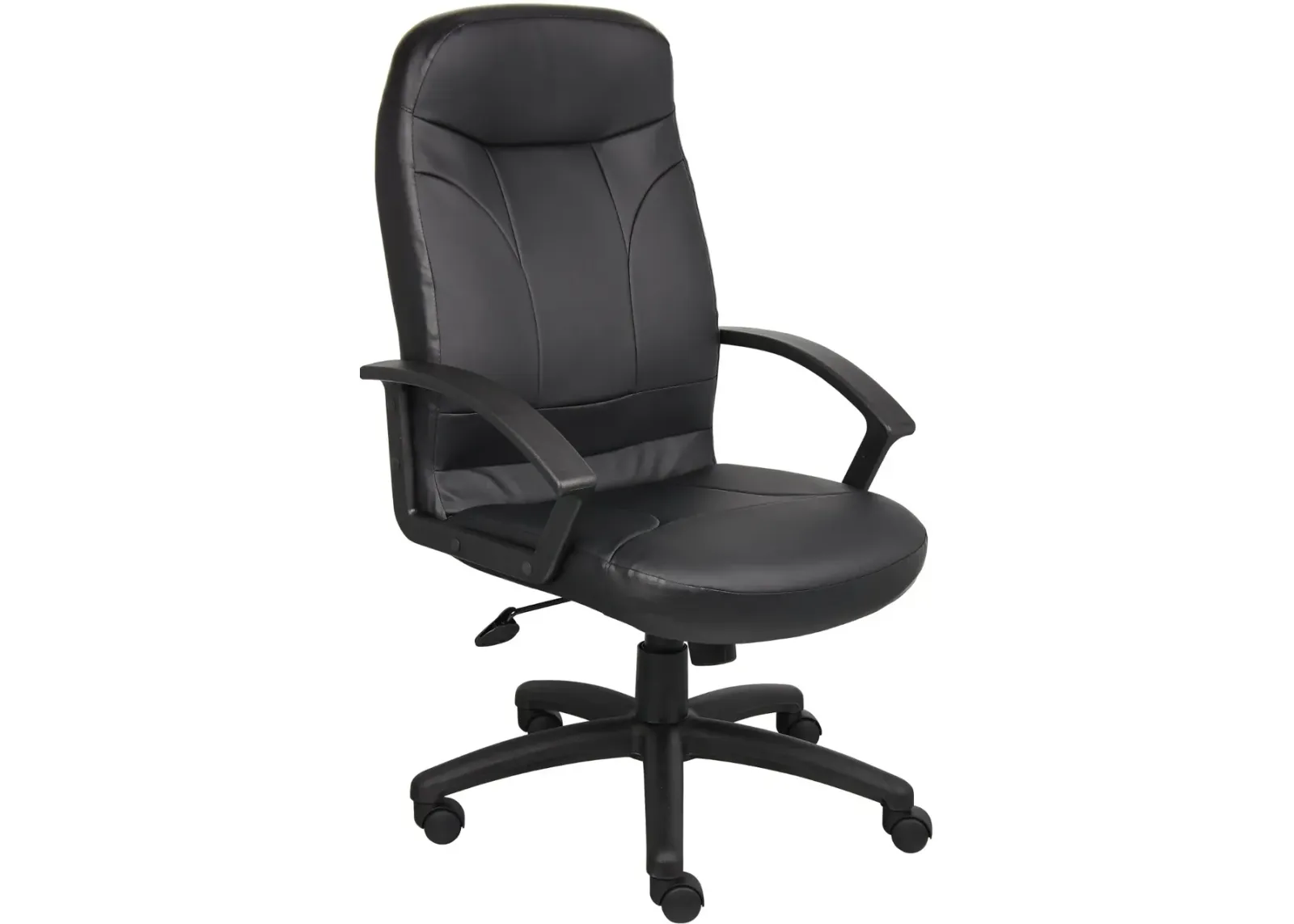 Black LeatherPlus Office Chair