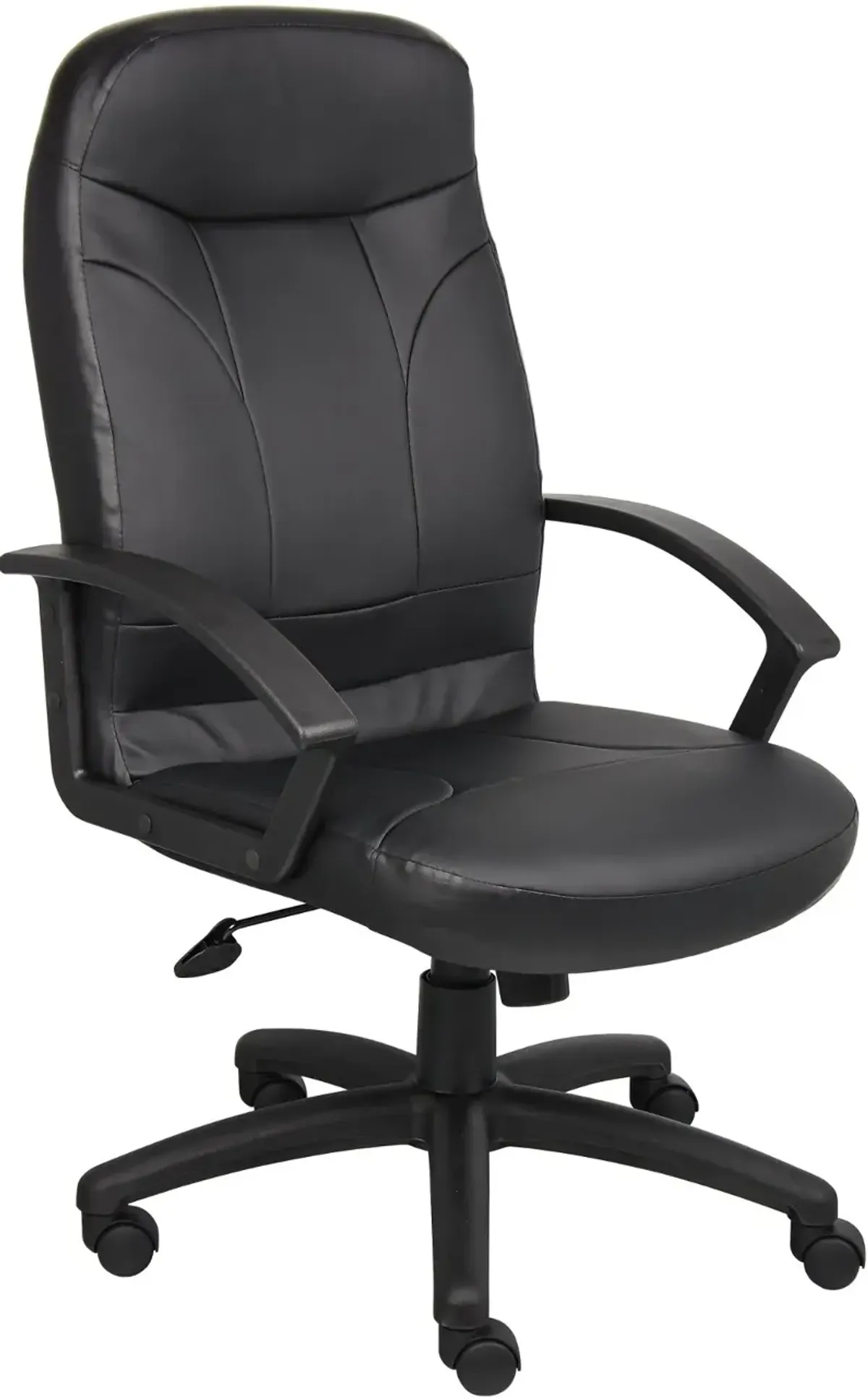 Black LeatherPlus Office Chair