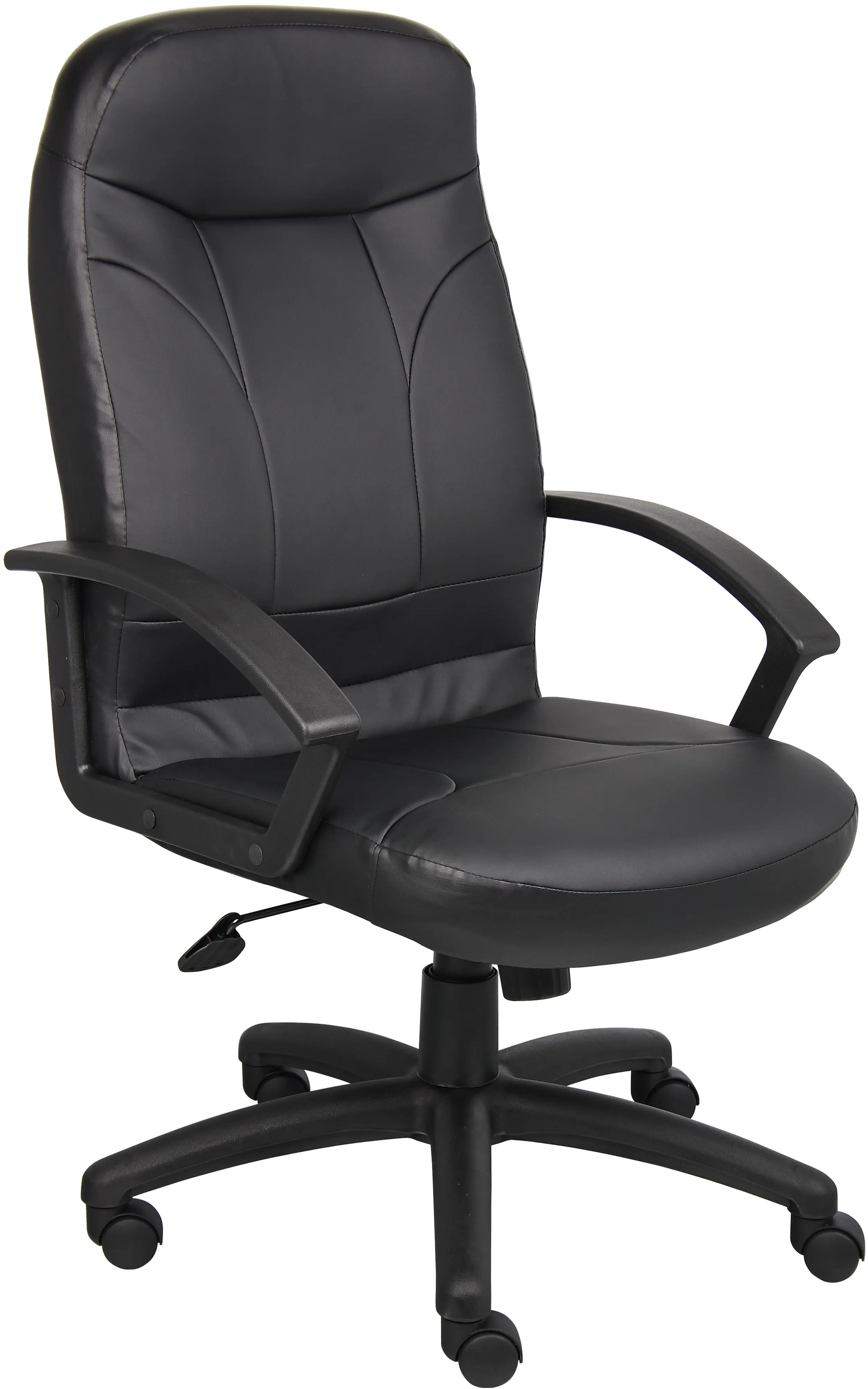 Black LeatherPlus Office Chair