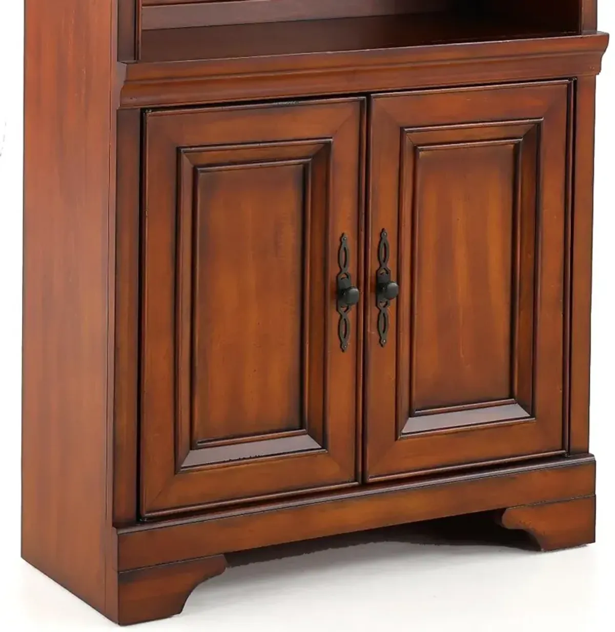 Richmond Cherry Brown 2 Door Bookcase