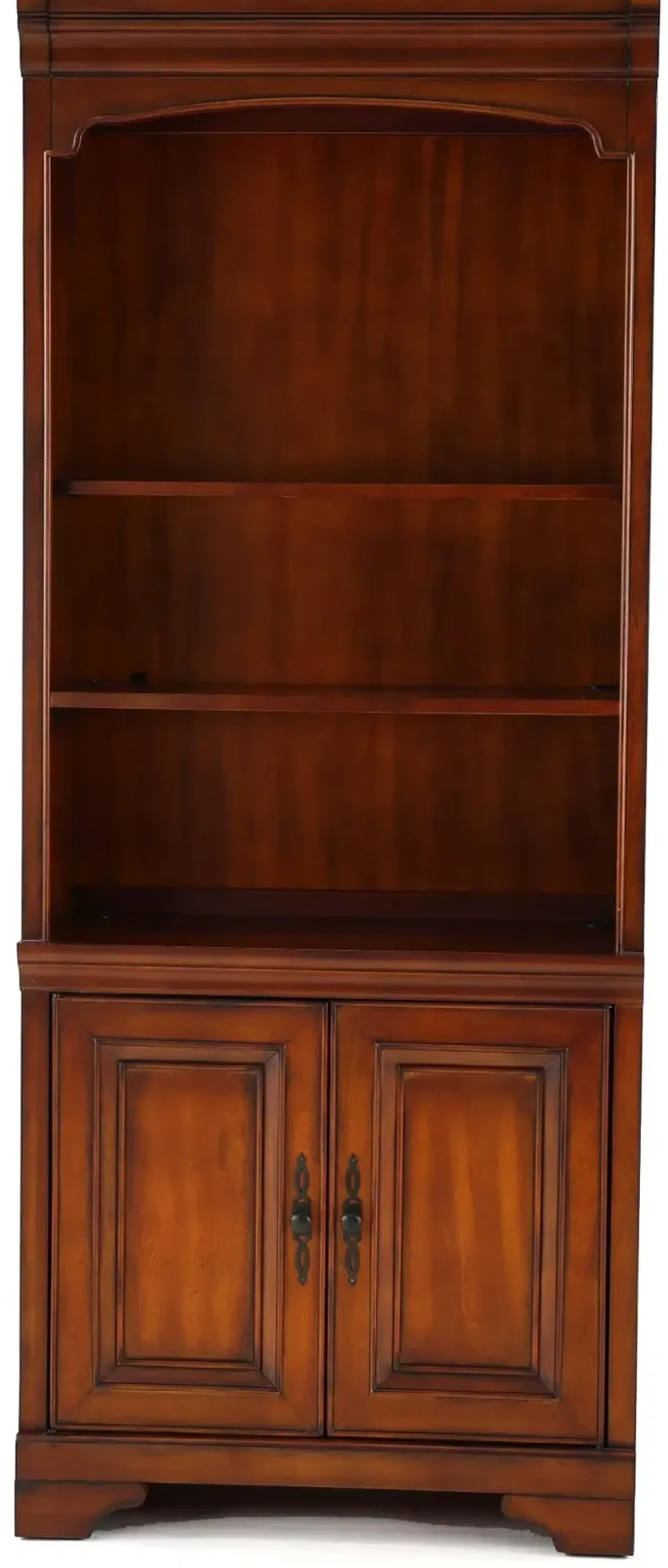 Richmond Cherry Brown 2 Door Bookcase