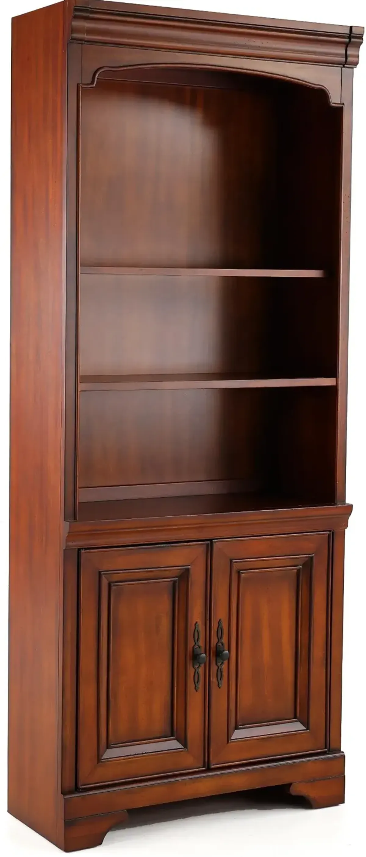 Richmond Cherry Brown 2 Door Bookcase