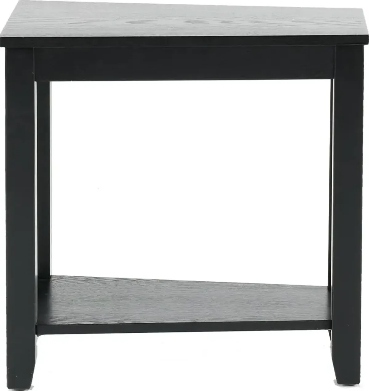 Wedge Black Side Table