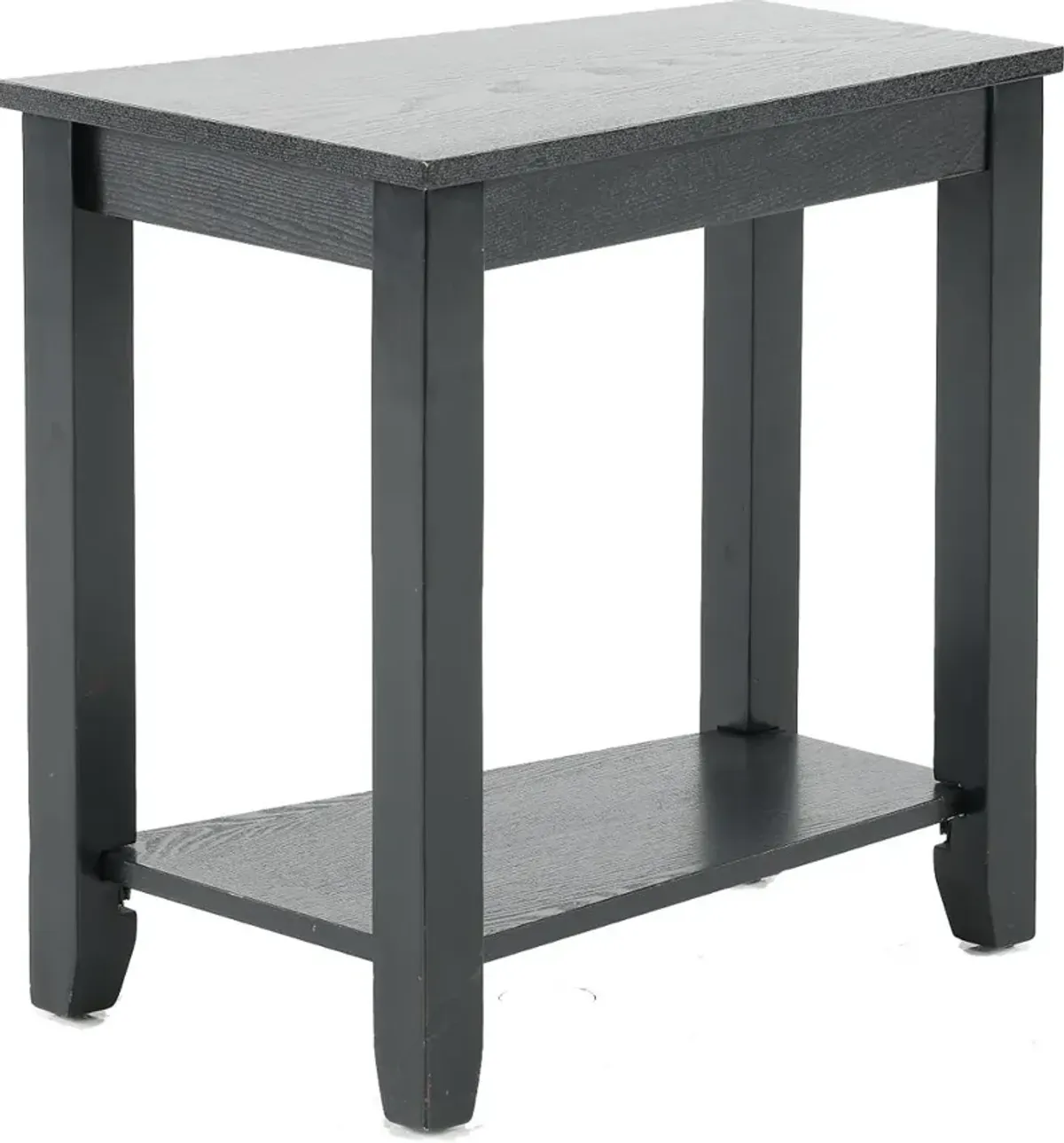 Wedge Black Side Table