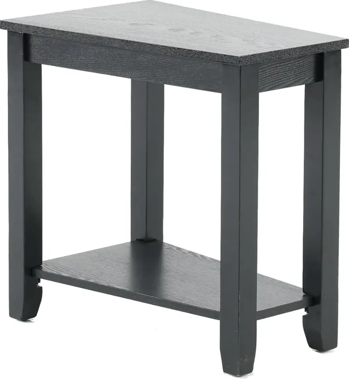 Wedge Black Side Table