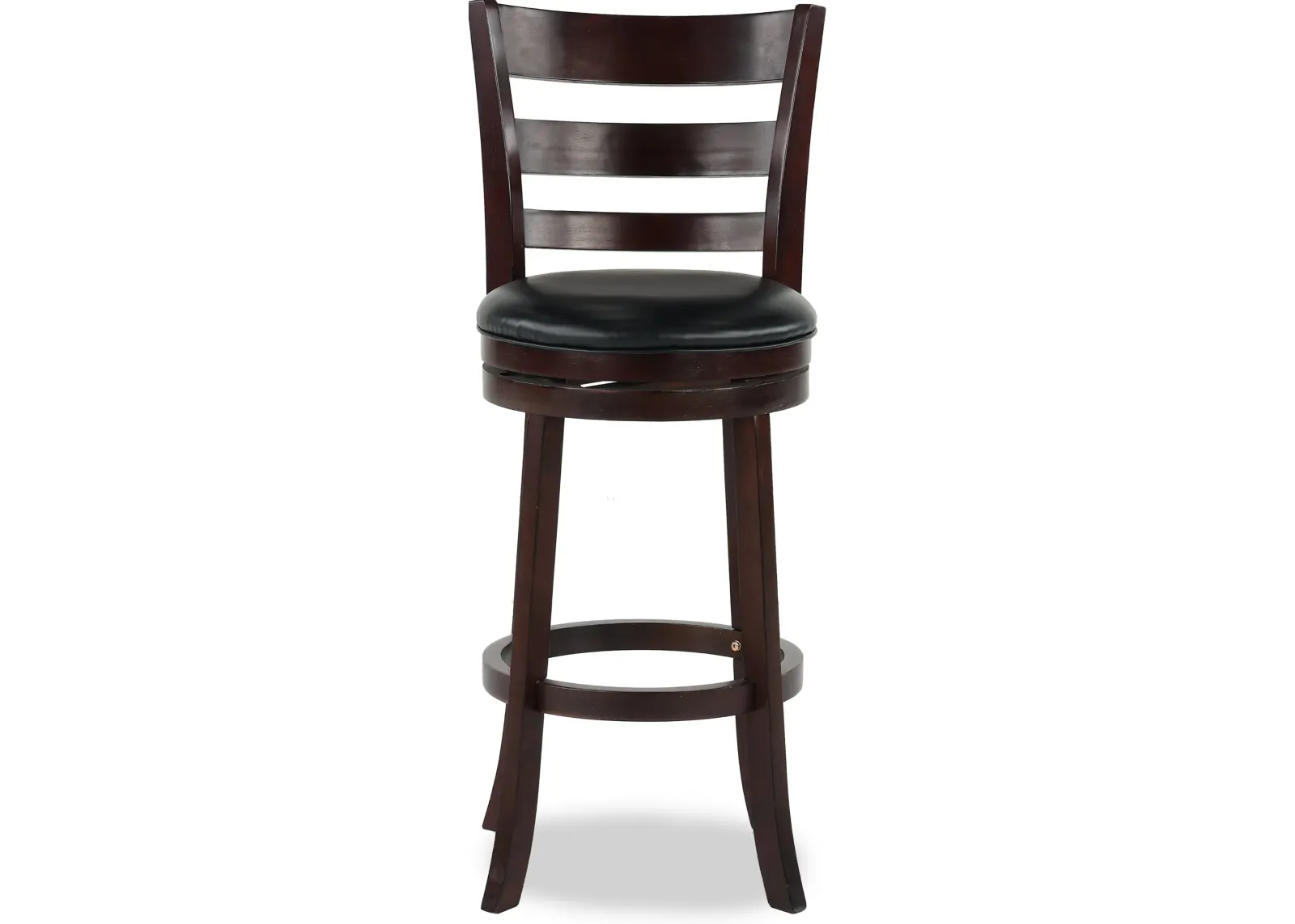 Harper Dark Cherry Swivel Bar Stool