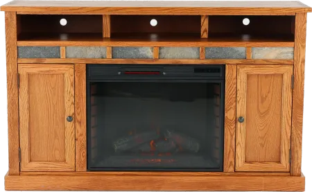 Oak Creek 62" Fireplace TV Stand