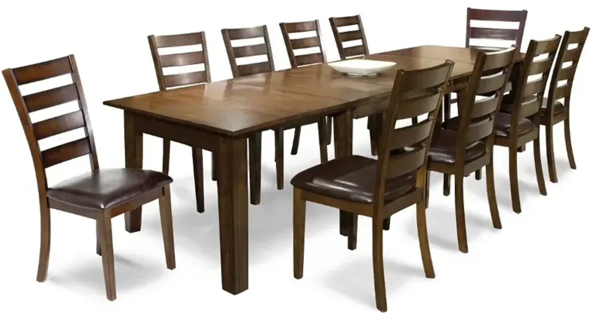 Kona Brown 5 Piece Expanding Dining Set