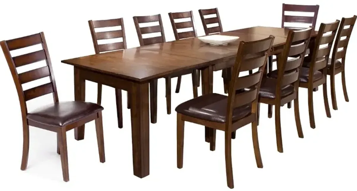 Kona Brown 11 Piece Dining Set