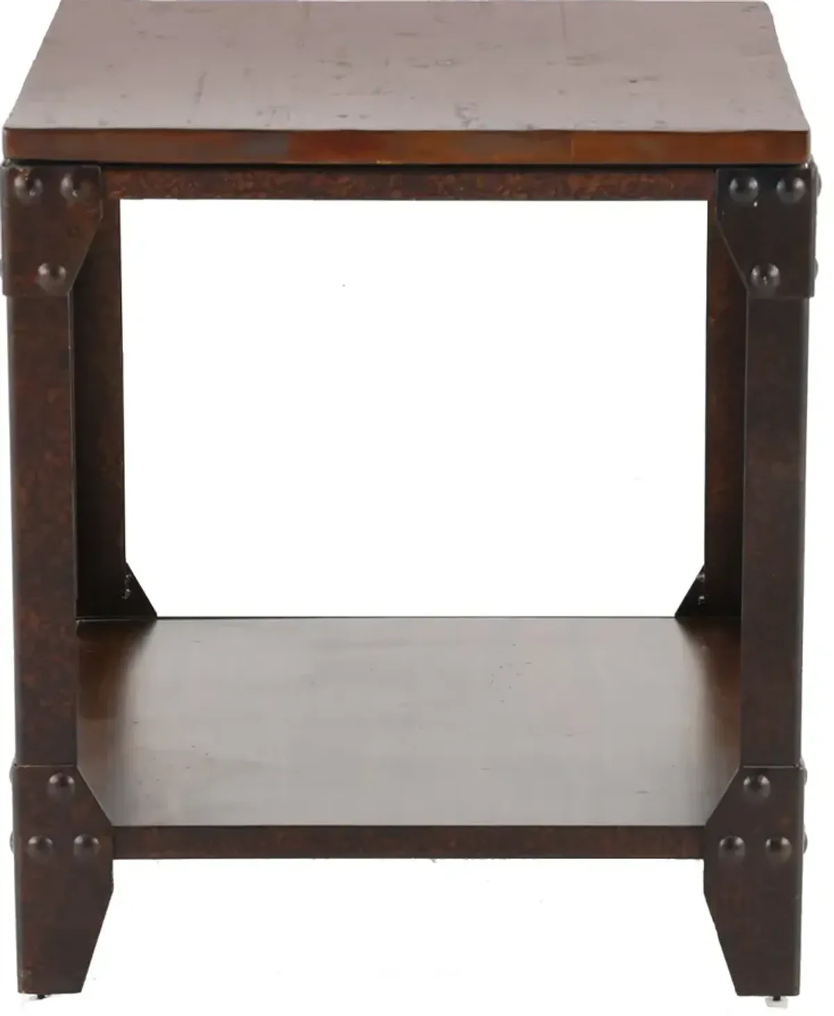 Pinebrook Rustic Pine End Table