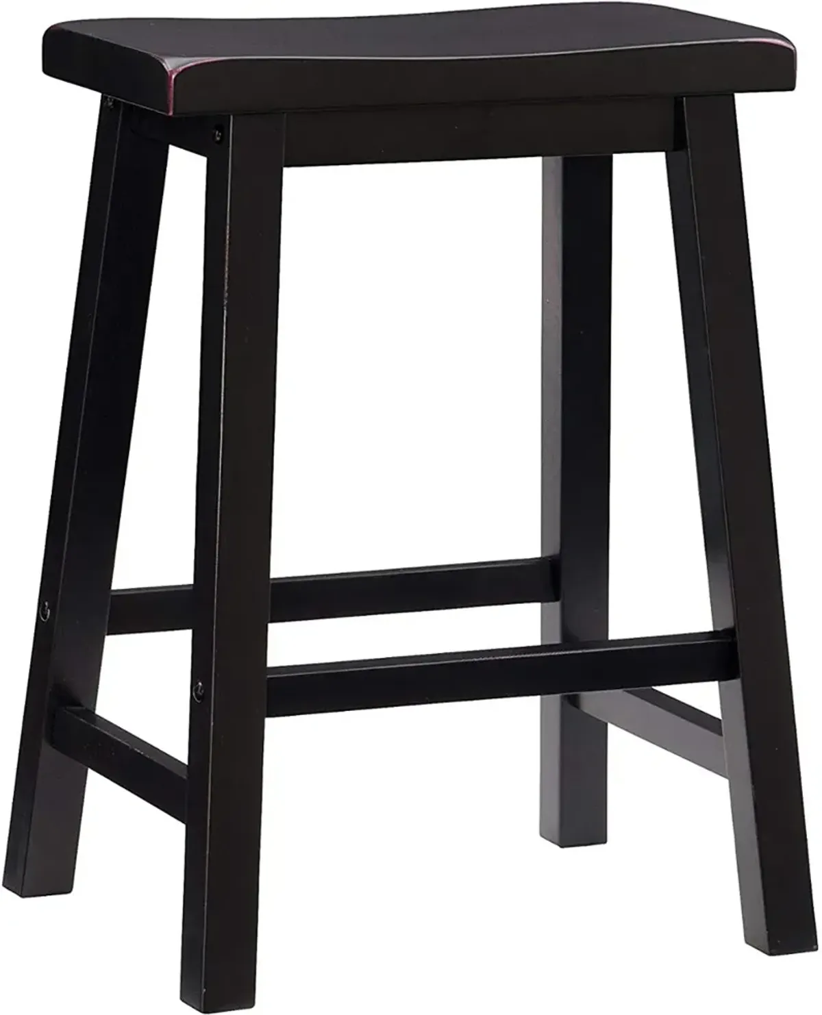 Terra Cotta Black Counter Height Stool