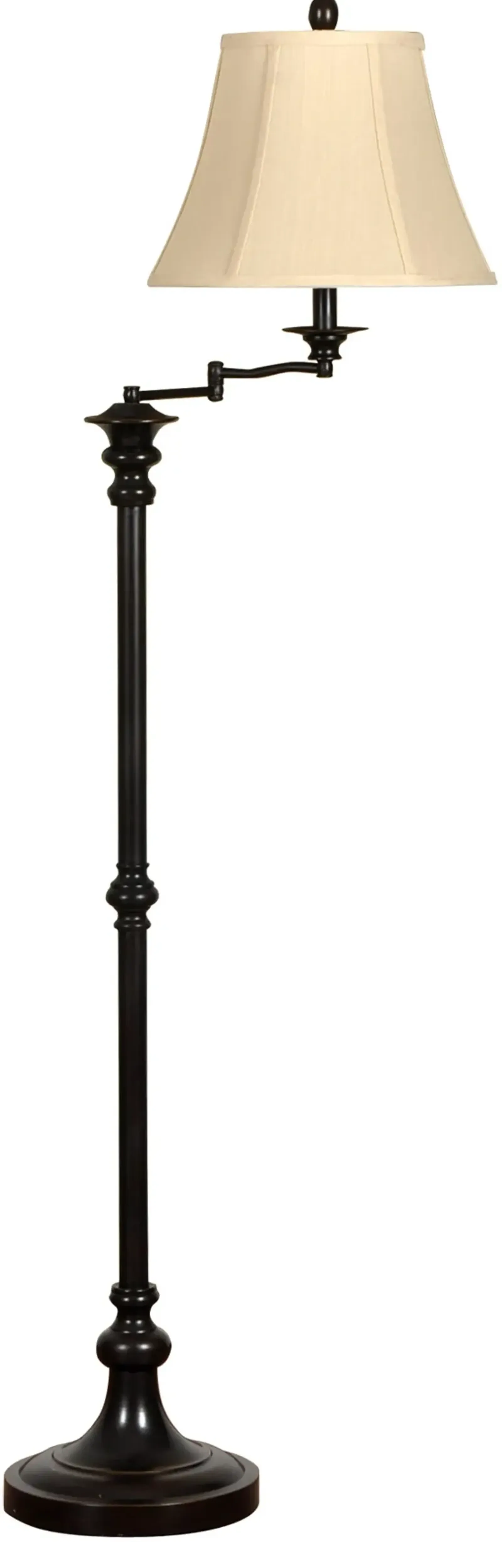 Bronze Swing Arm Floor Lamp