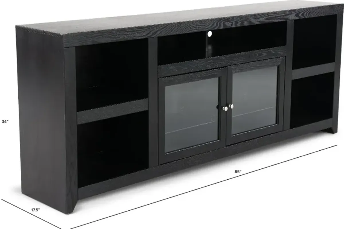 Skyline Mocha Brown 85" TV Stand