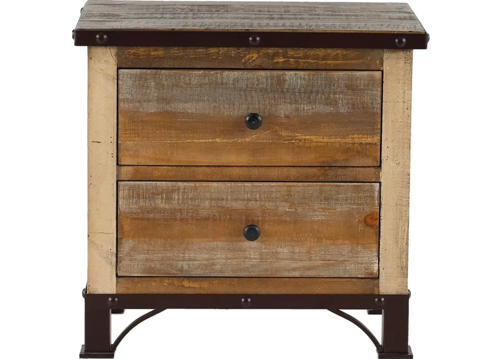 Antique Pine Nightstand