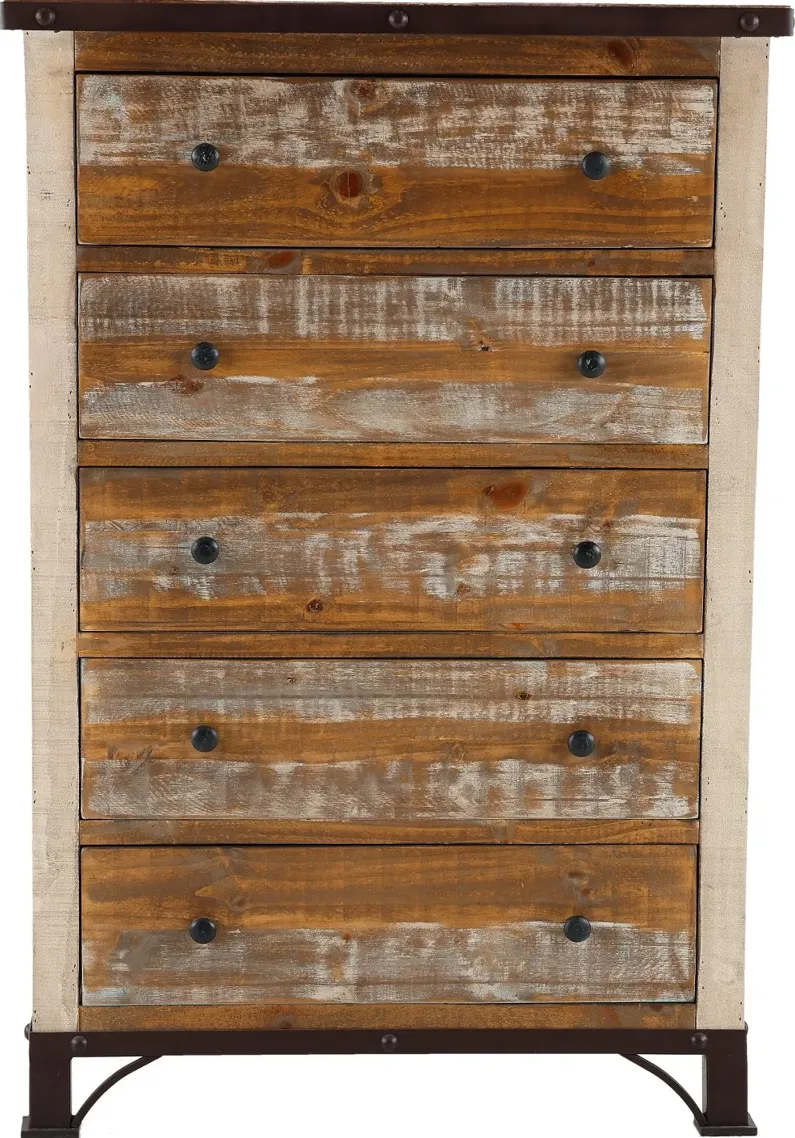 Antique Pine Chest of Drawers