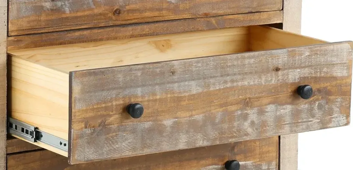 Antique Pine Chest of Drawers