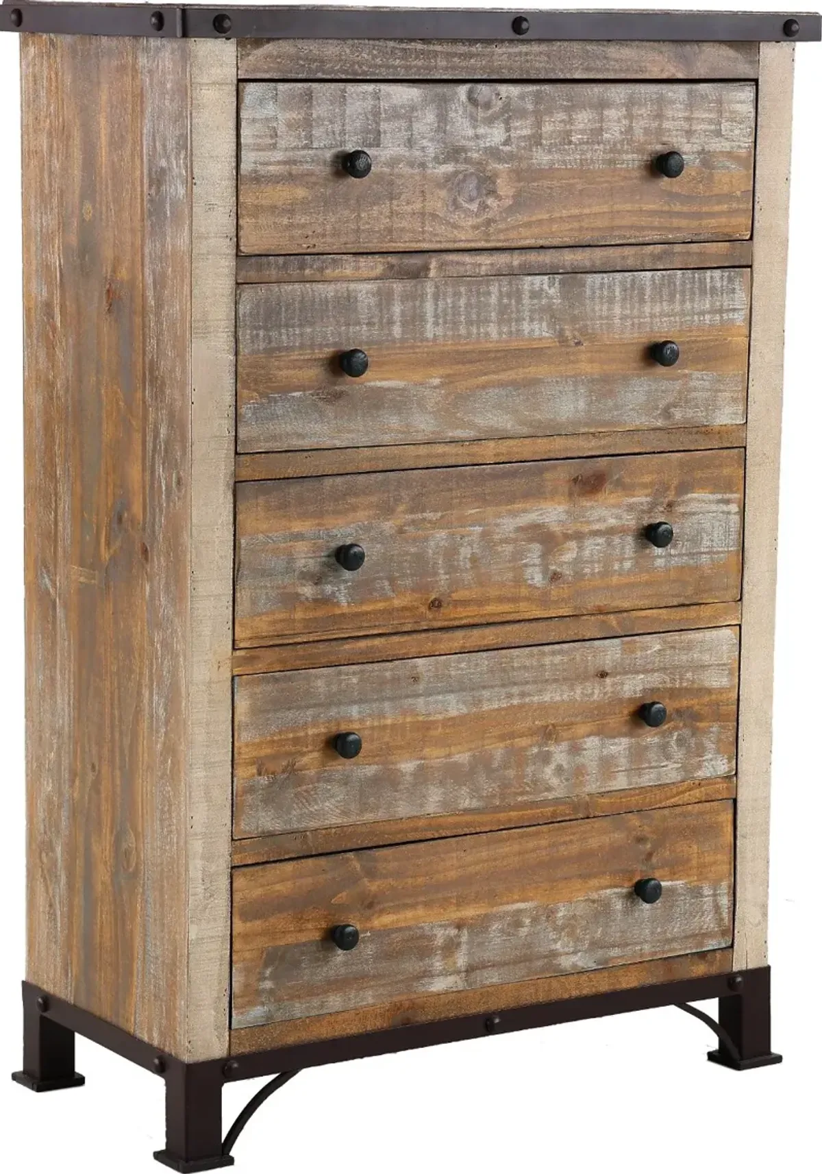 Antique Pine Chest of Drawers