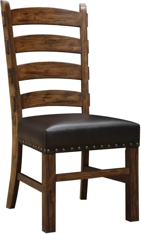 Chambers Creek Brown Ladder Back Dining Room Chair