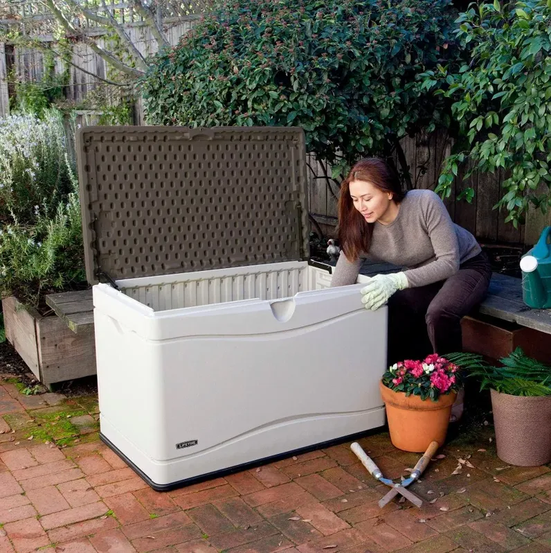 Lifetime 80 Gallon Outdoor Storage Box