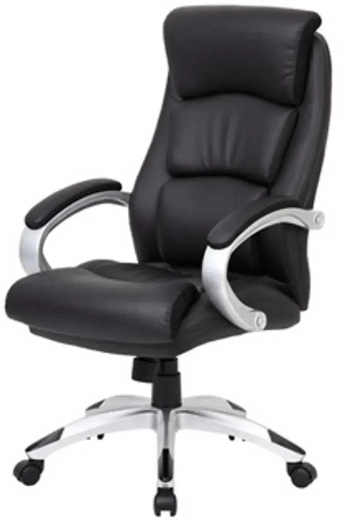 Gray LeatherPlus Executive Office Chair