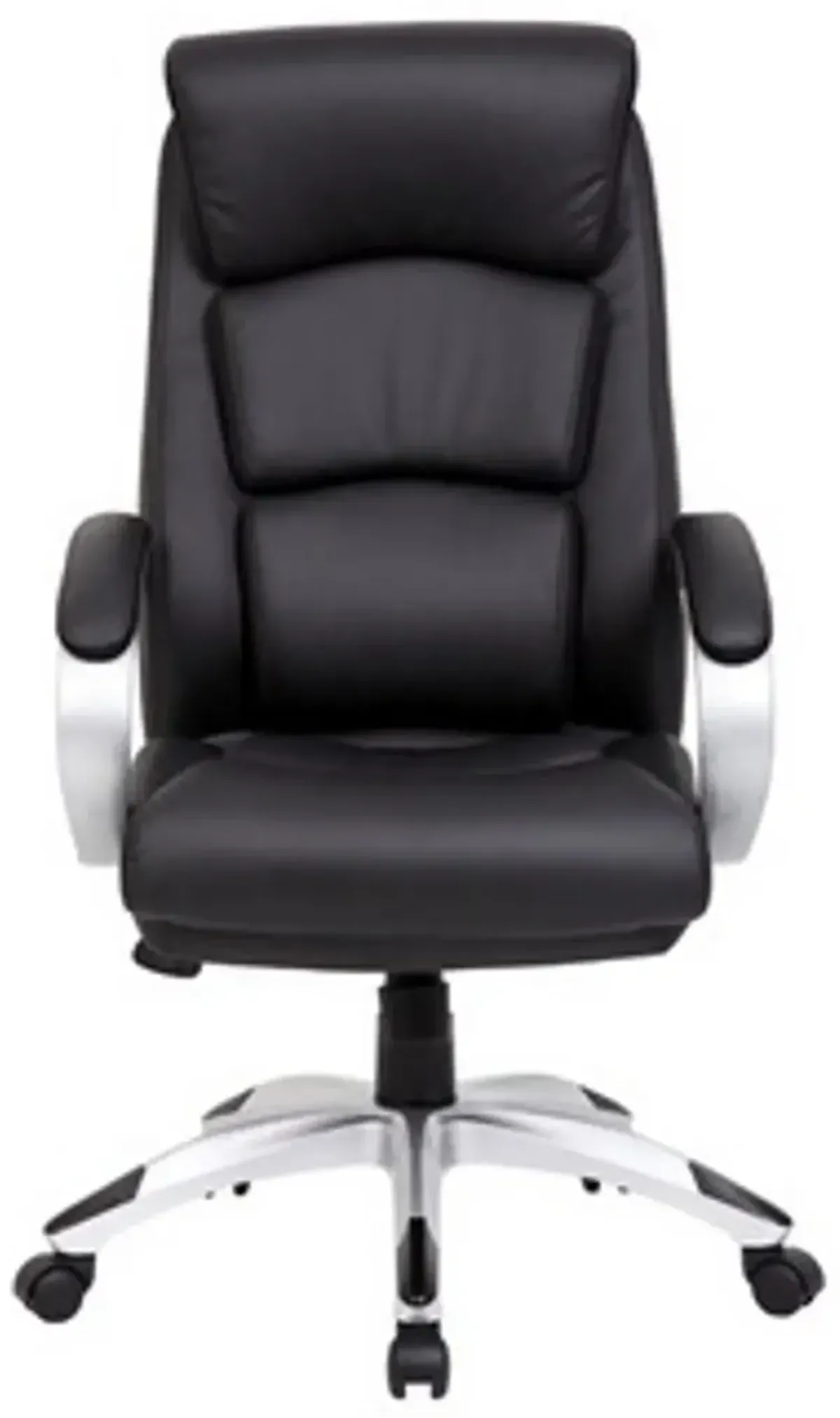 Gray LeatherPlus Executive Office Chair