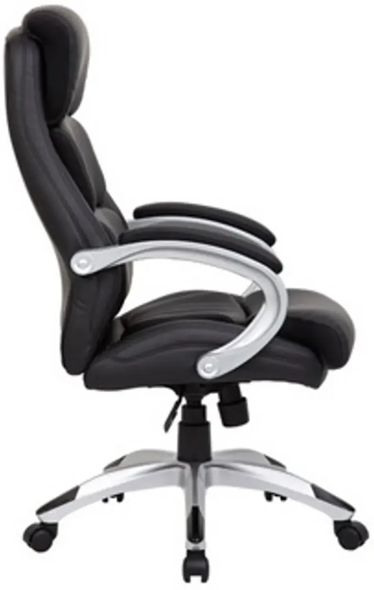 Gray LeatherPlus Executive Office Chair