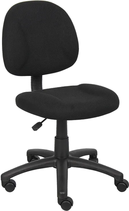 Black Deluxe Posture Chair