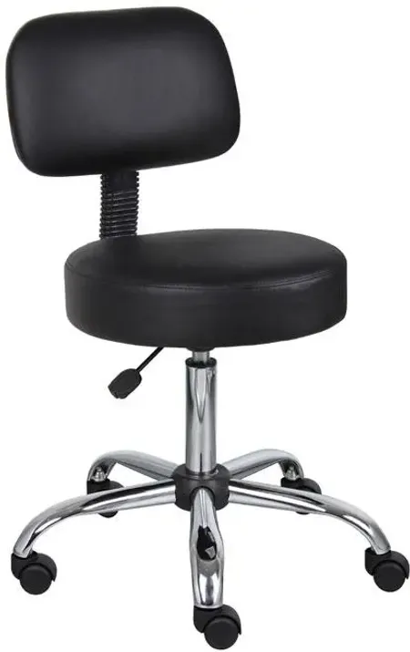 Black Medical and Office Draft Chair