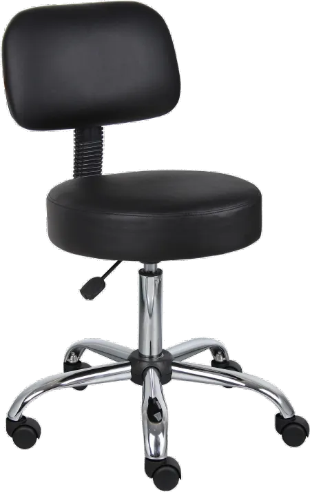 Black Medical and Office Draft Chair