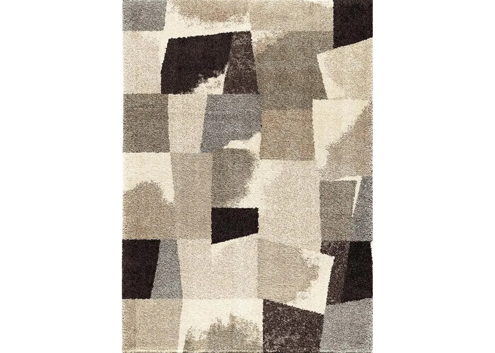 Wild Weave 5 x 8 Slate Gray and Taupe Area Rug