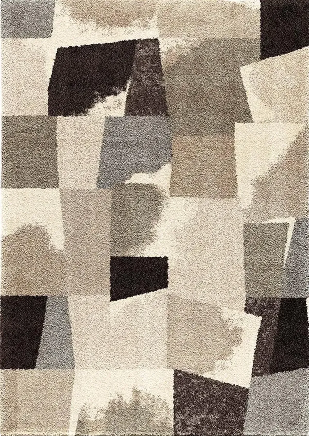 Wild Weave 5 x 8 Slate Gray and Taupe Area Rug