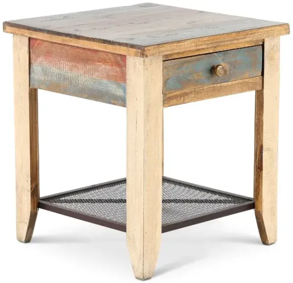 Tanmeron Brown End Table