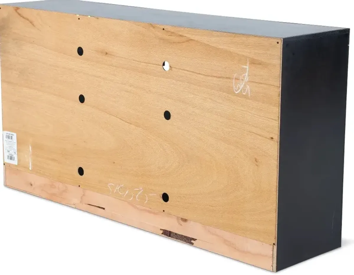Skyline Black 65" TV Stand