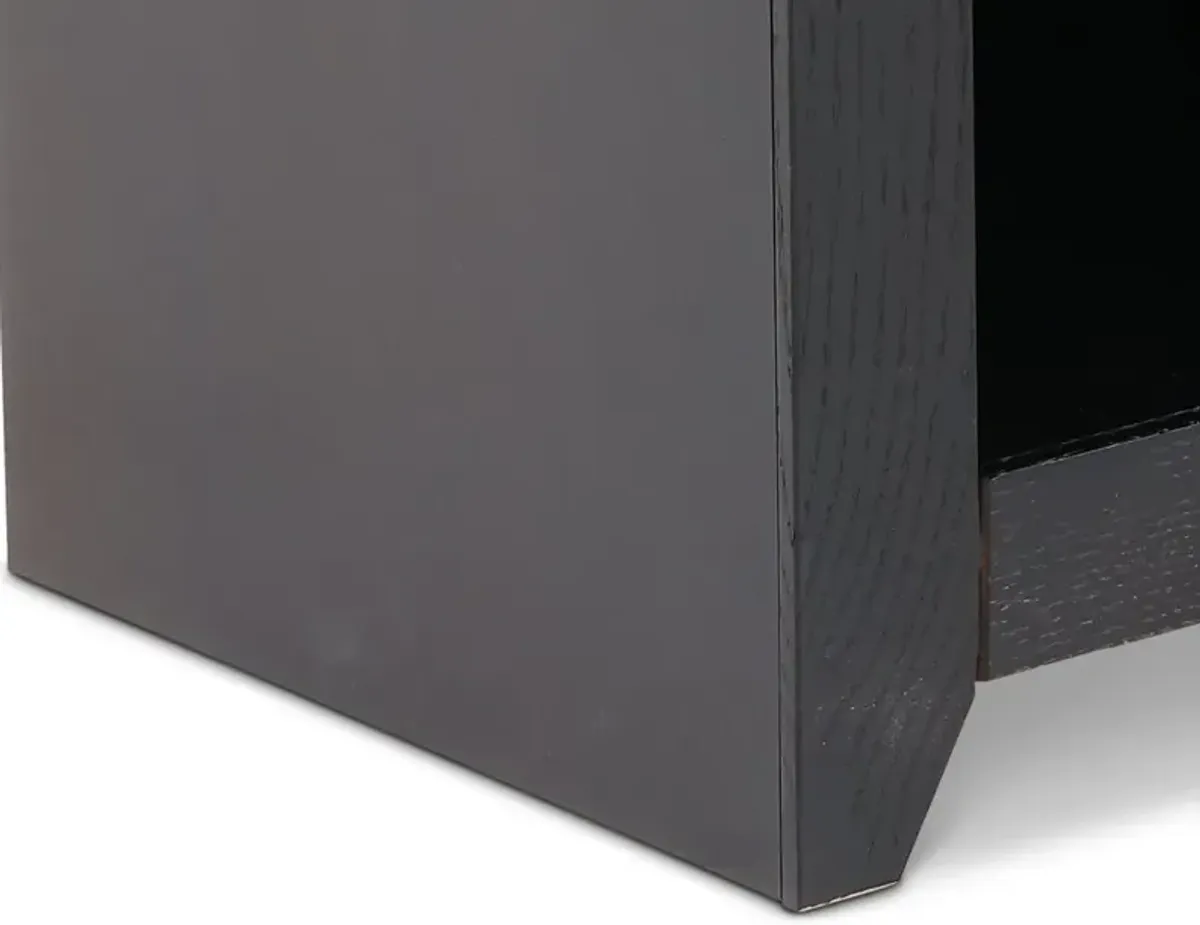 Skyline Black 65" TV Stand