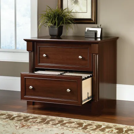 Palladia Cherry 2 Drawer Lateral File Cabinet